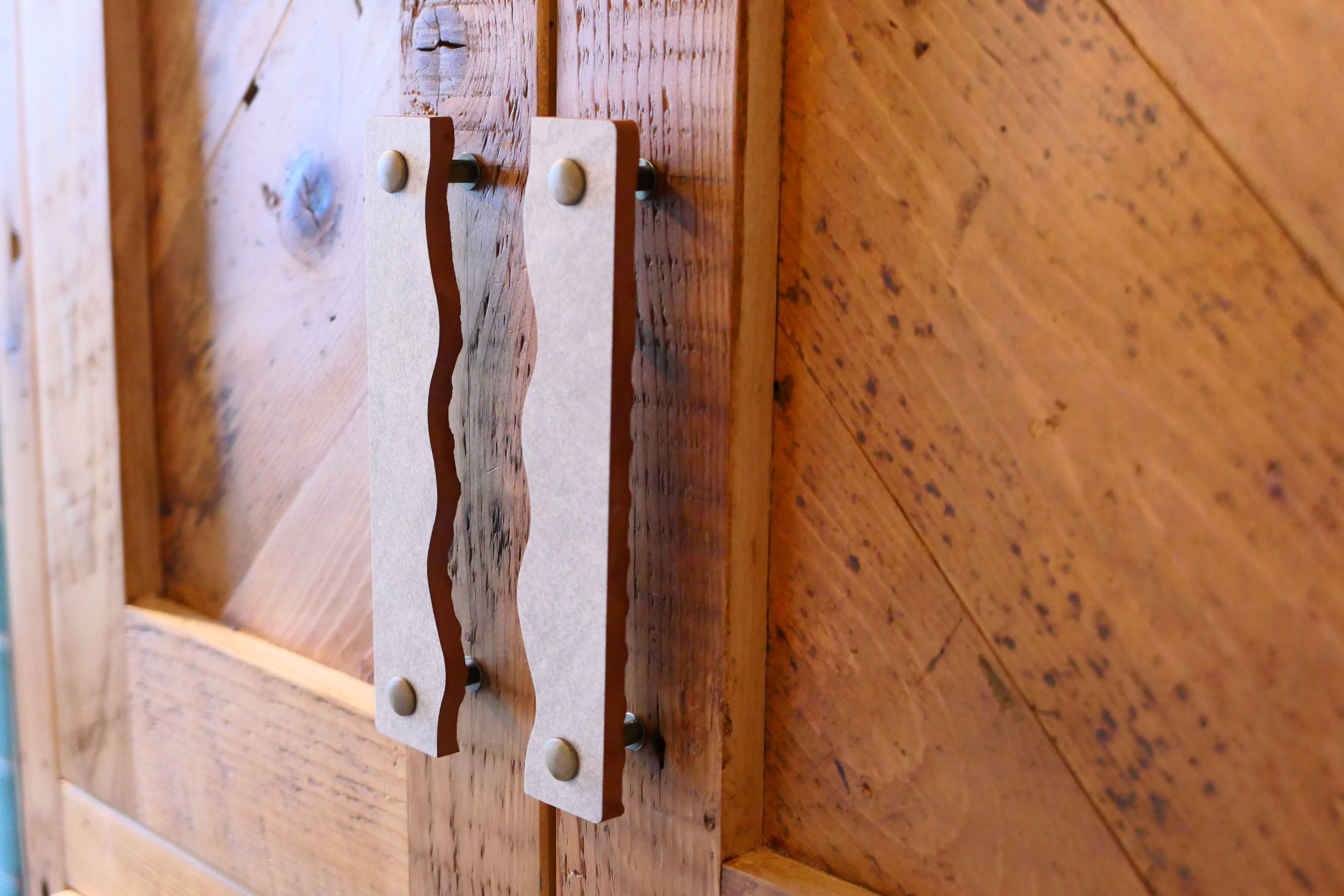 Drawer Pulls from Bathroom Tiles