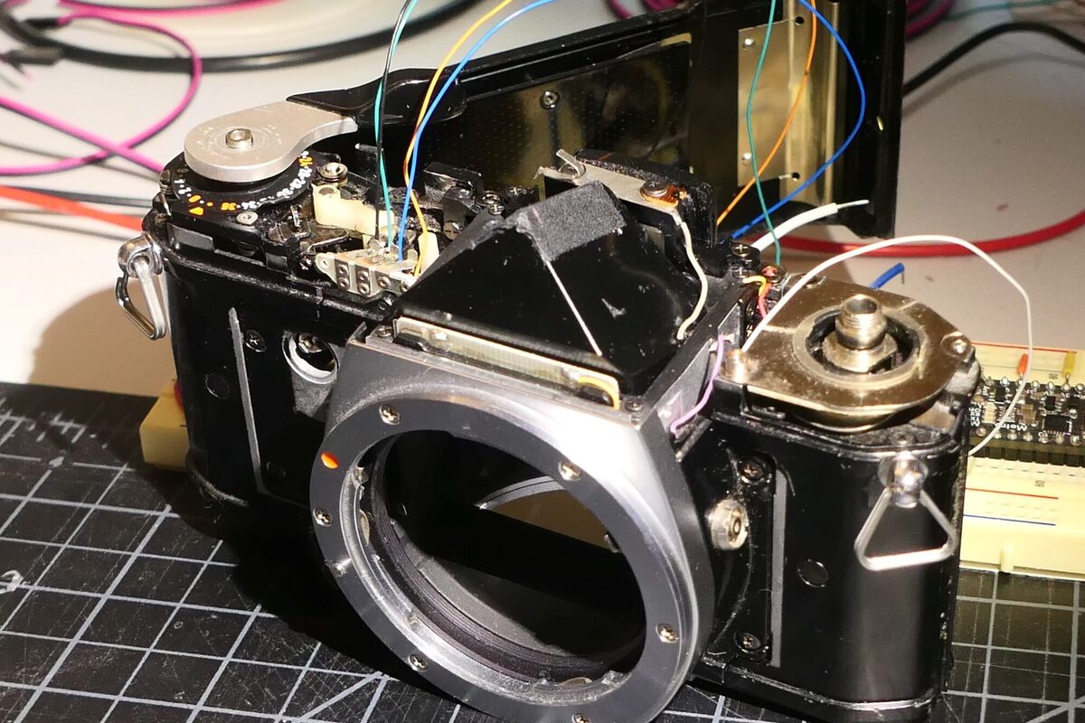 Pentax ME Super RetroMod (light sensor)